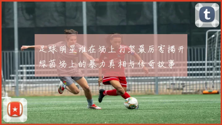 足球明星谁在场上打架最厉害揭开绿茵场上的暴力真相与传奇故事